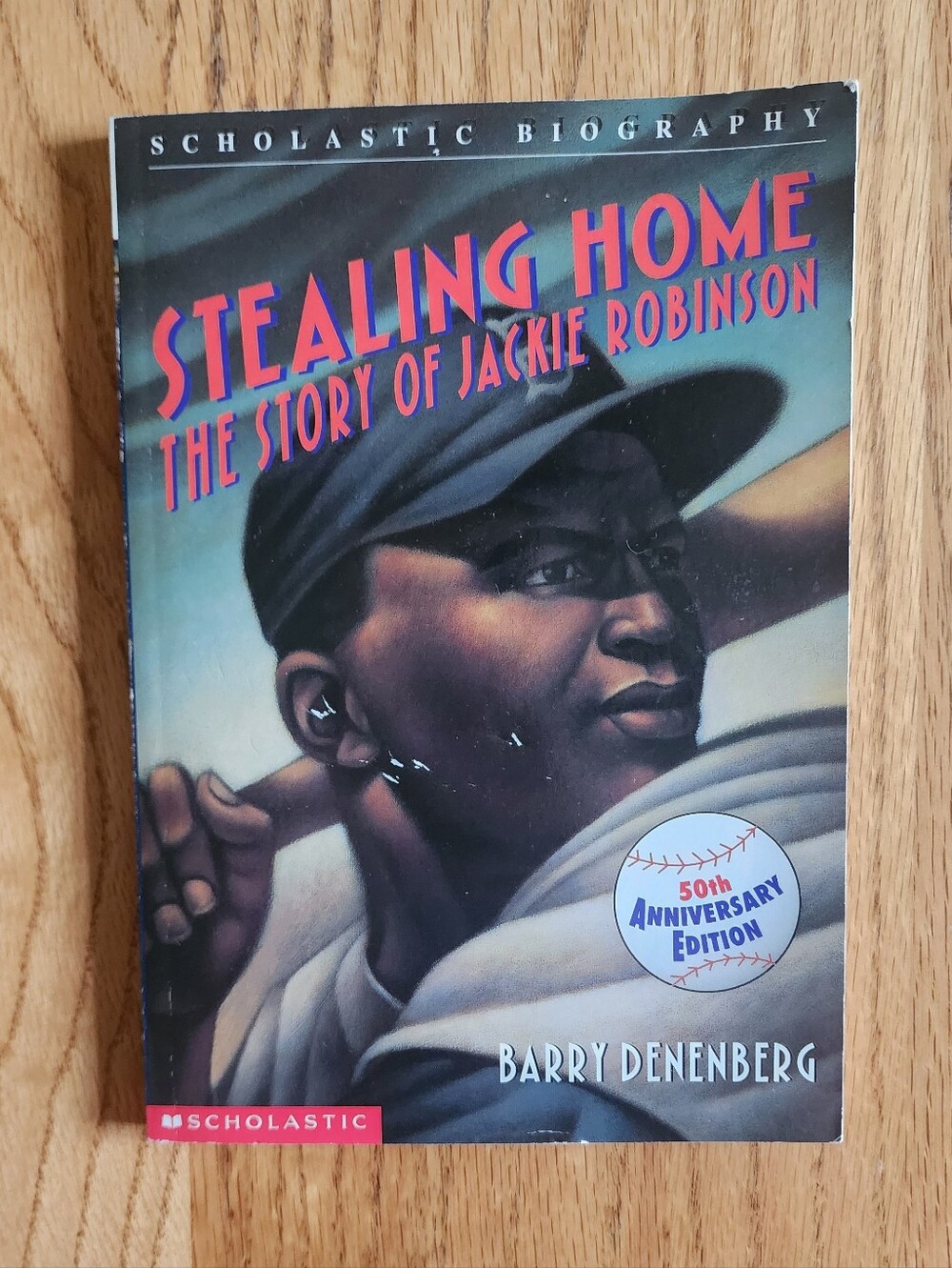 Stealing Home The Story of Jackie Robinson Children's Nonfiction Paperback Book